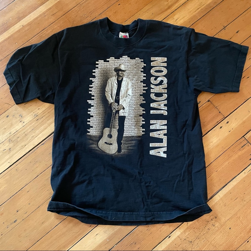 Vintage 1996 Alan Jackson tour tshirt